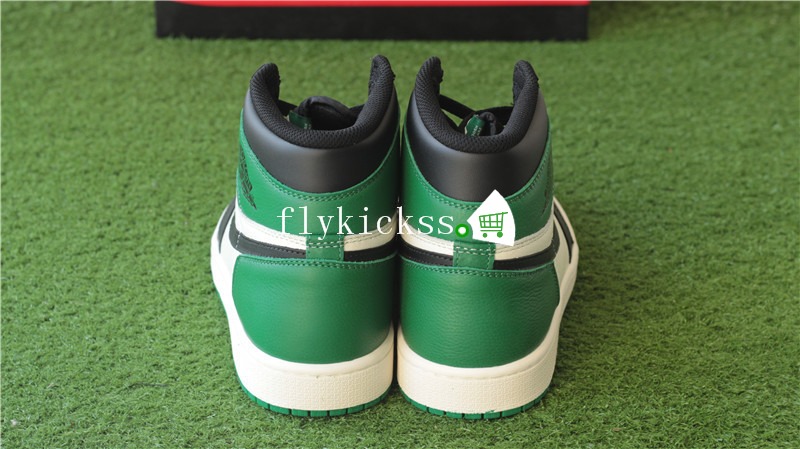 Authentic Air Jordan 1 High OG Pine Green